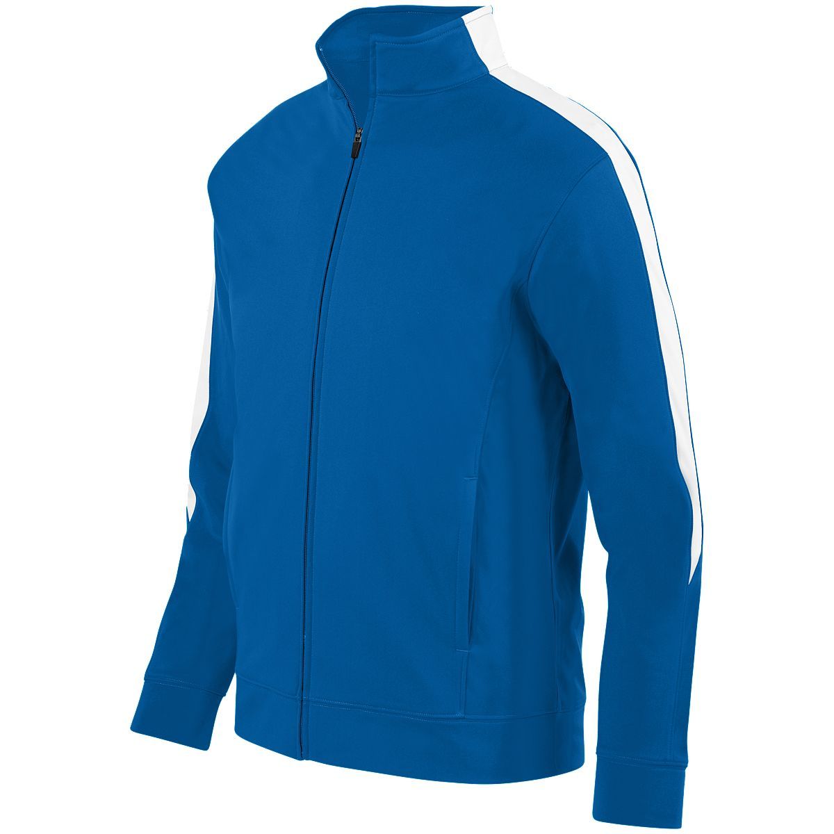 Augusta Sportswear Youth Medalist Jacket 2.0 in Royal/White  -Part of the Youth, Youth-Jacket, Augusta-Products, Outerwear product lines at KanaleyCreations.com