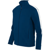 Augusta Sportswear Youth Medalist Jacket 2.0 in Navy/White  -Part of the Youth, Youth-Jacket, Augusta-Products, Outerwear product lines at KanaleyCreations.com