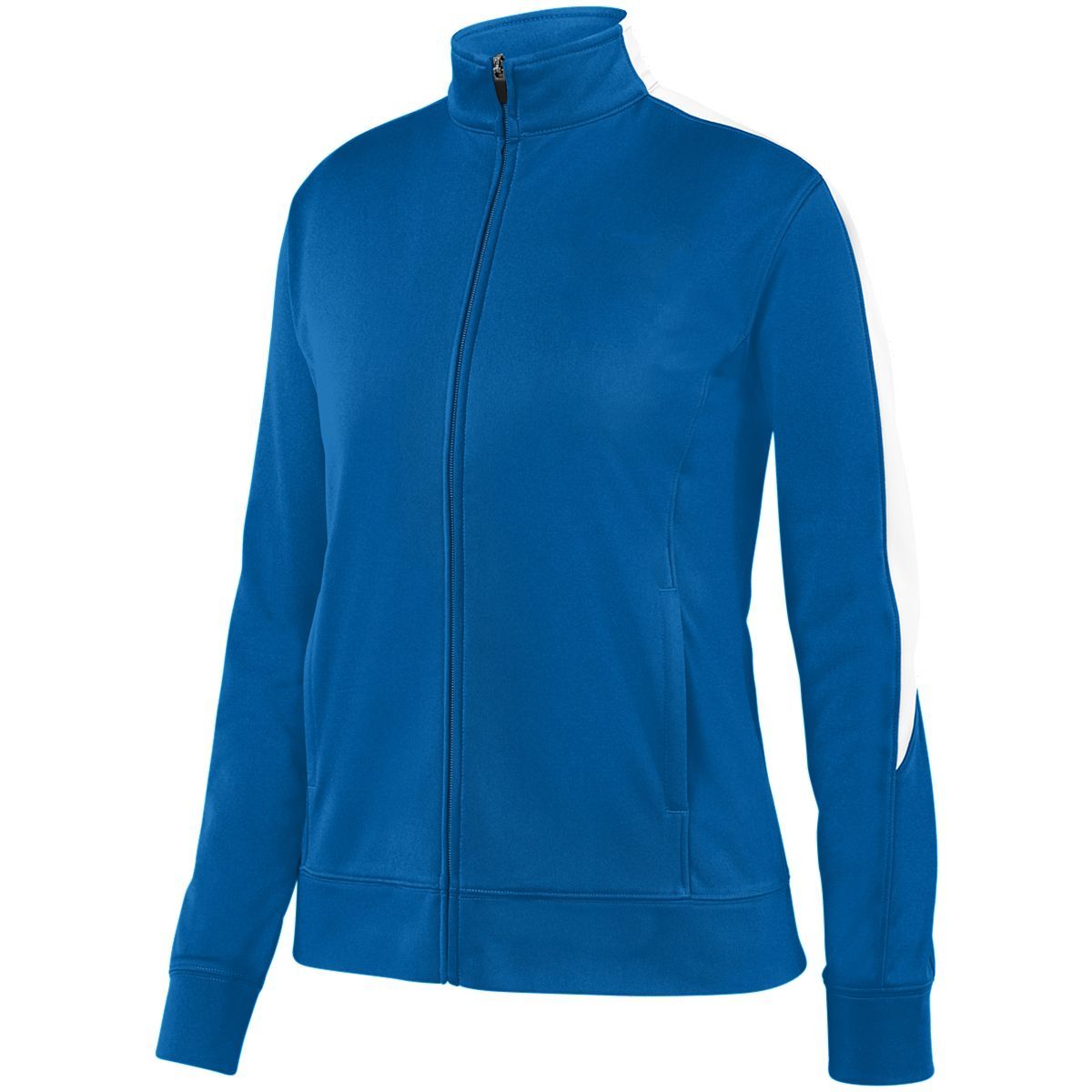 Augusta Sportswear Ladies Medalist Jacket 2.0 in Royal/White  -Part of the Ladies, Ladies-Jacket, Augusta-Products, Outerwear product lines at KanaleyCreations.com