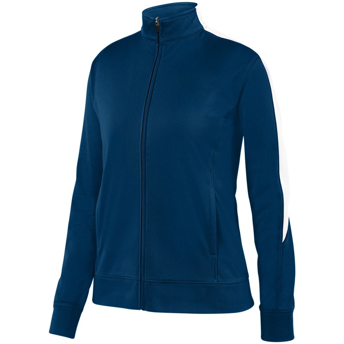 Augusta Sportswear Ladies Medalist Jacket 2.0 in Navy/White  -Part of the Ladies, Ladies-Jacket, Augusta-Products, Outerwear product lines at KanaleyCreations.com