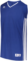 Russell Athletic Youth Legacy Basketball Jersey in Royal/White  -Part of the Youth, Youth-Jersey, Basketball, Russell-Athletic-Products, Shirts, All-Sports, All-Sports-1 product lines at KanaleyCreations.com