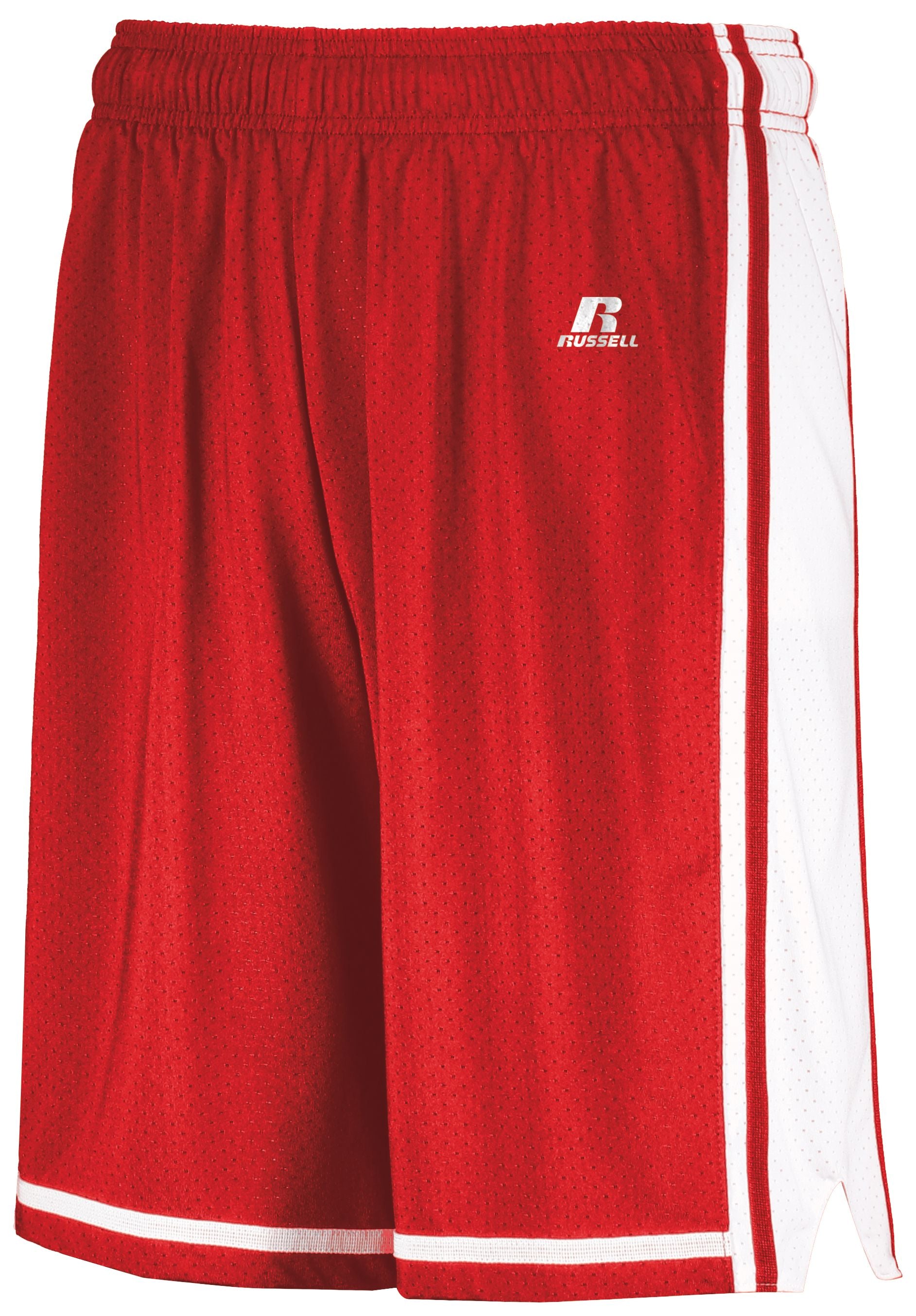 Russell Athletic Legacy Basketball Shorts in True Red/White  -Part of the Adult, Adult-Shorts, Basketball, Russell-Athletic-Products, All-Sports, All-Sports-1 product lines at KanaleyCreations.com