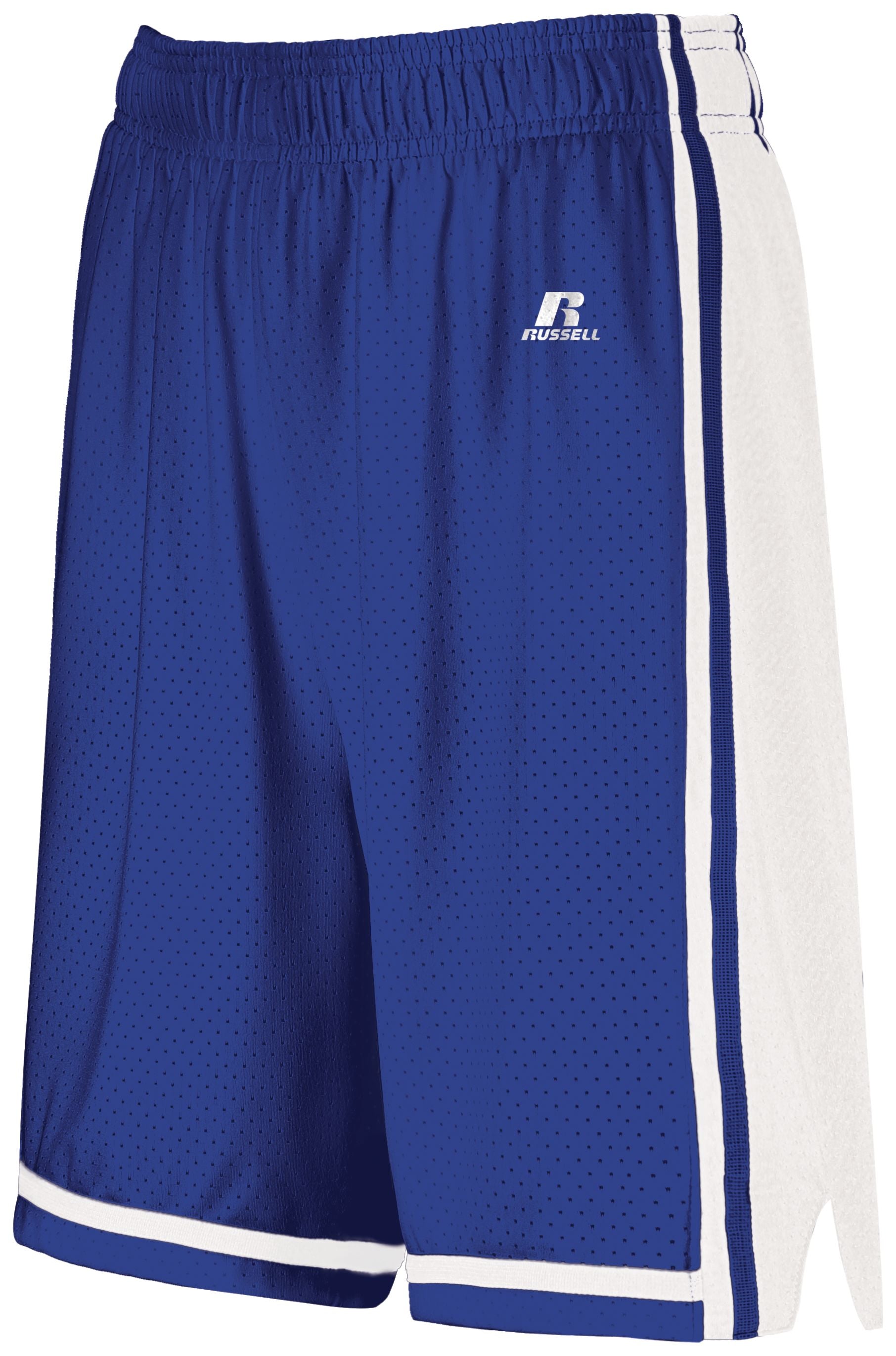 Russell Athletic Ladies Legacy Basketball Shorts in Royal/White  -Part of the Ladies, Ladies-Shorts, Basketball, Russell-Athletic-Products, All-Sports, All-Sports-1 product lines at KanaleyCreations.com