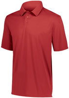 Augusta Sportswear Youth Vital Polo in Red  -Part of the Youth, Youth-Polo, Polos, Augusta-Products, Shirts product lines at KanaleyCreations.com