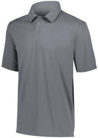 Augusta Sportswear Vital Polo in Graphite  -Part of the Adult, Adult-Polos, Polos, Augusta-Products, Shirts product lines at KanaleyCreations.com