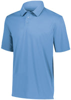 Augusta Sportswear Vital Polo in Columbia Blue  -Part of the Adult, Adult-Polos, Polos, Augusta-Products, Shirts product lines at KanaleyCreations.com
