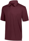 Augusta Sportswear Youth Vital Polo in Maroon (Hlw)  -Part of the Youth, Youth-Polo, Polos, Augusta-Products, Shirts product lines at KanaleyCreations.com