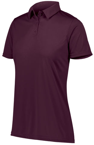 Augusta Sportswear Ladies Vital Polo in Maroon (Hlw)  -Part of the Ladies, Ladies-Polo, Polos, Augusta-Products, Shirts product lines at KanaleyCreations.com