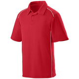Augusta Sportswear Winning Streak Polo in Red/White  -Part of the Adult, Adult-Polos, Polos, Augusta-Products, Shirts product lines at KanaleyCreations.com
