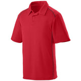 Augusta Sportswear Winning Streak Polo in Red/Black  -Part of the Adult, Adult-Polos, Polos, Augusta-Products, Shirts product lines at KanaleyCreations.com