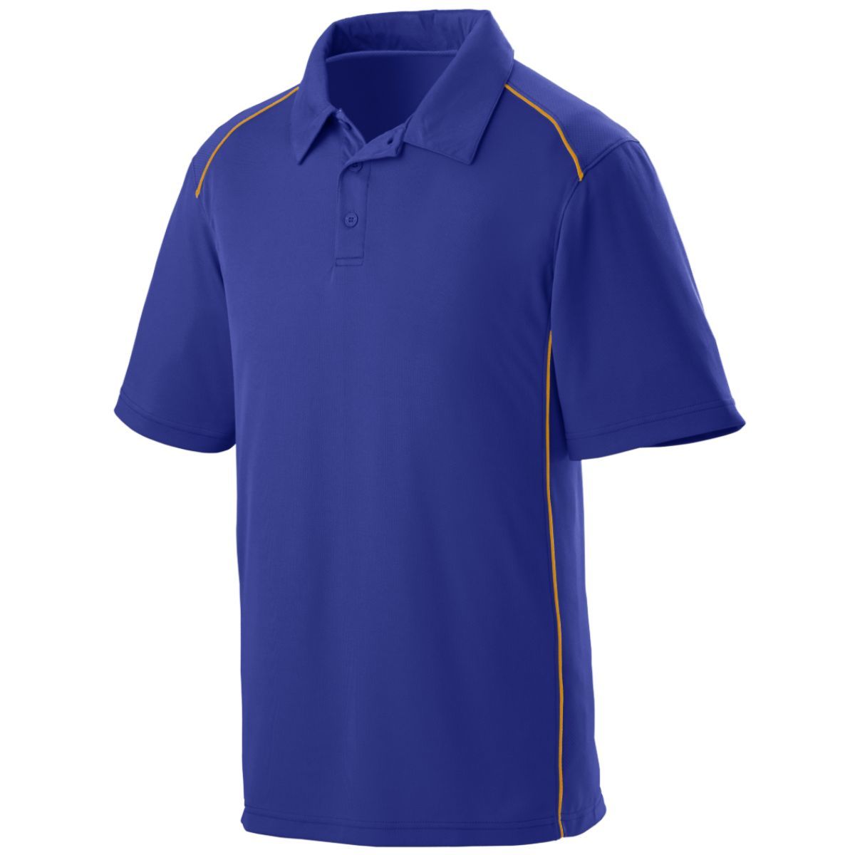 Augusta Sportswear Winning Streak Polo in Purple/Gold  -Part of the Adult, Adult-Polos, Polos, Augusta-Products, Shirts product lines at KanaleyCreations.com