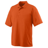 Augusta Sportswear Wicking Mesh Polo in Orange  -Part of the Adult, Adult-Polos, Polos, Augusta-Products, Tennis, Shirts product lines at KanaleyCreations.com