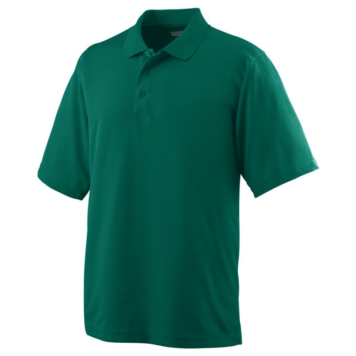 Augusta Sportswear Wicking Mesh Polo in Dark Green  -Part of the Adult, Adult-Polos, Polos, Augusta-Products, Tennis, Shirts product lines at KanaleyCreations.com
