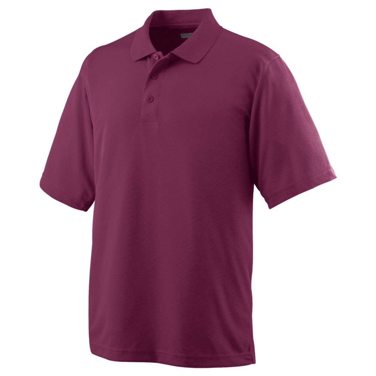 Augusta Sportswear Wicking Mesh Polo in Maroon  -Part of the Adult, Adult-Polos, Polos, Augusta-Products, Tennis, Shirts product lines at KanaleyCreations.com
