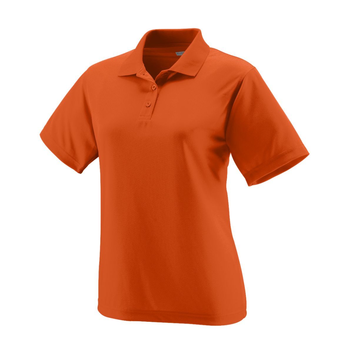 Augusta Sportswear Ladies Wicking Mesh Polo in Orange  -Part of the Ladies, Ladies-Polo, Polos, Augusta-Products, Tennis, Shirts product lines at KanaleyCreations.com