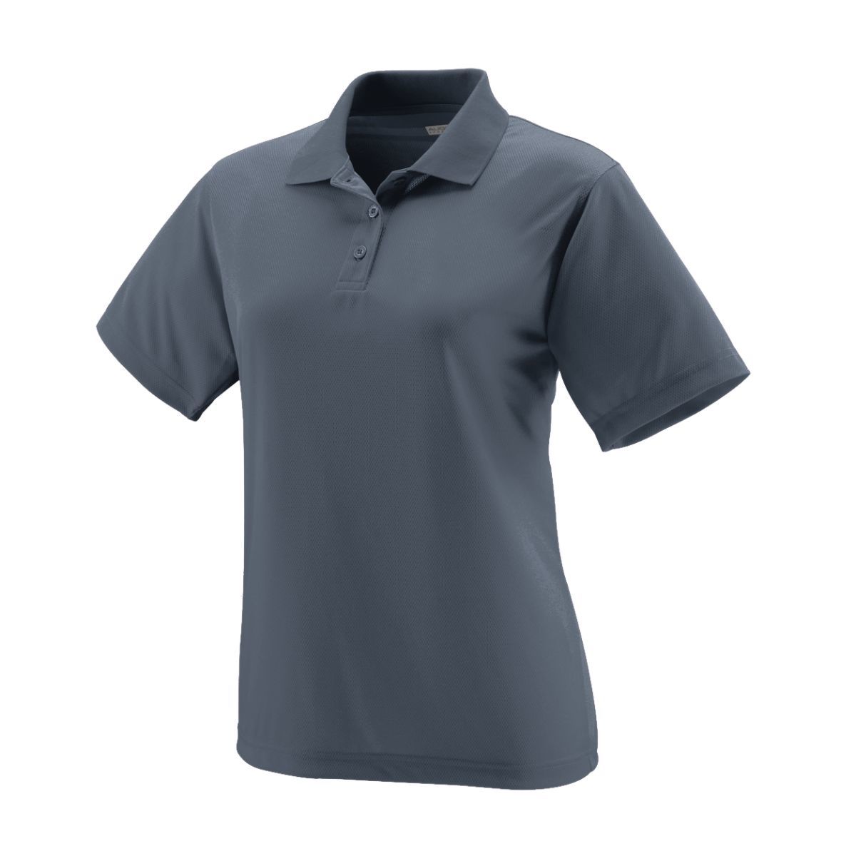Augusta Sportswear Ladies Wicking Mesh Polo in Graphite  -Part of the Ladies, Ladies-Polo, Polos, Augusta-Products, Tennis, Shirts product lines at KanaleyCreations.com