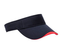 Pacific Headwear Polo Twill Bound Adjustable Visor