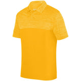 Augusta Sportswear Shadow Tonal Heather Polo in Gold  -Part of the Adult, Adult-Polos, Polos, Augusta-Products, Shirts, Tonal-Fleece-Collection product lines at KanaleyCreations.com