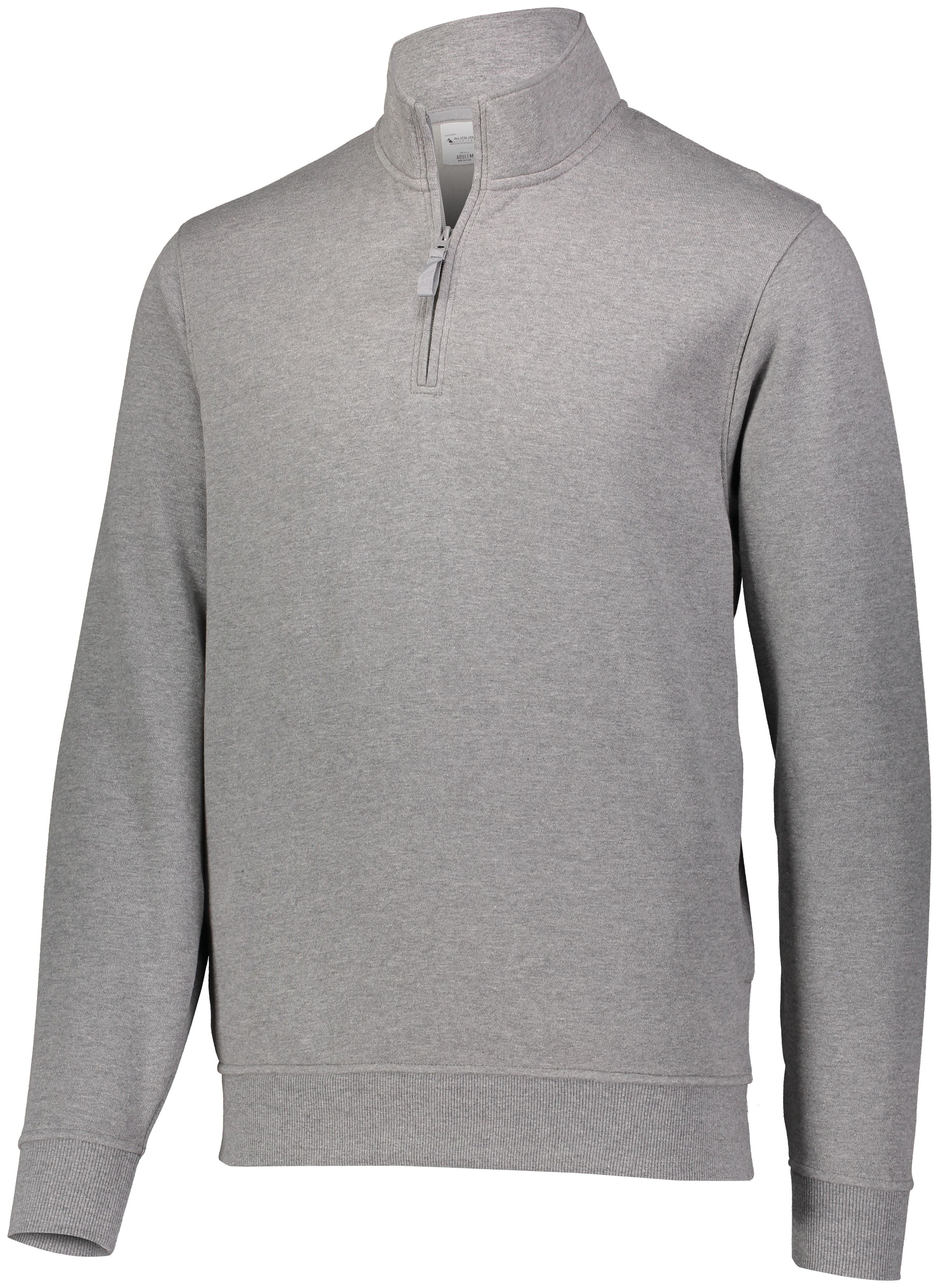 Augusta Sportswear 60/40 Fleece Pullover in Charcoal Heather  -Part of the Adult, Adult-Pullover, Augusta-Products, Outerwear product lines at KanaleyCreations.com