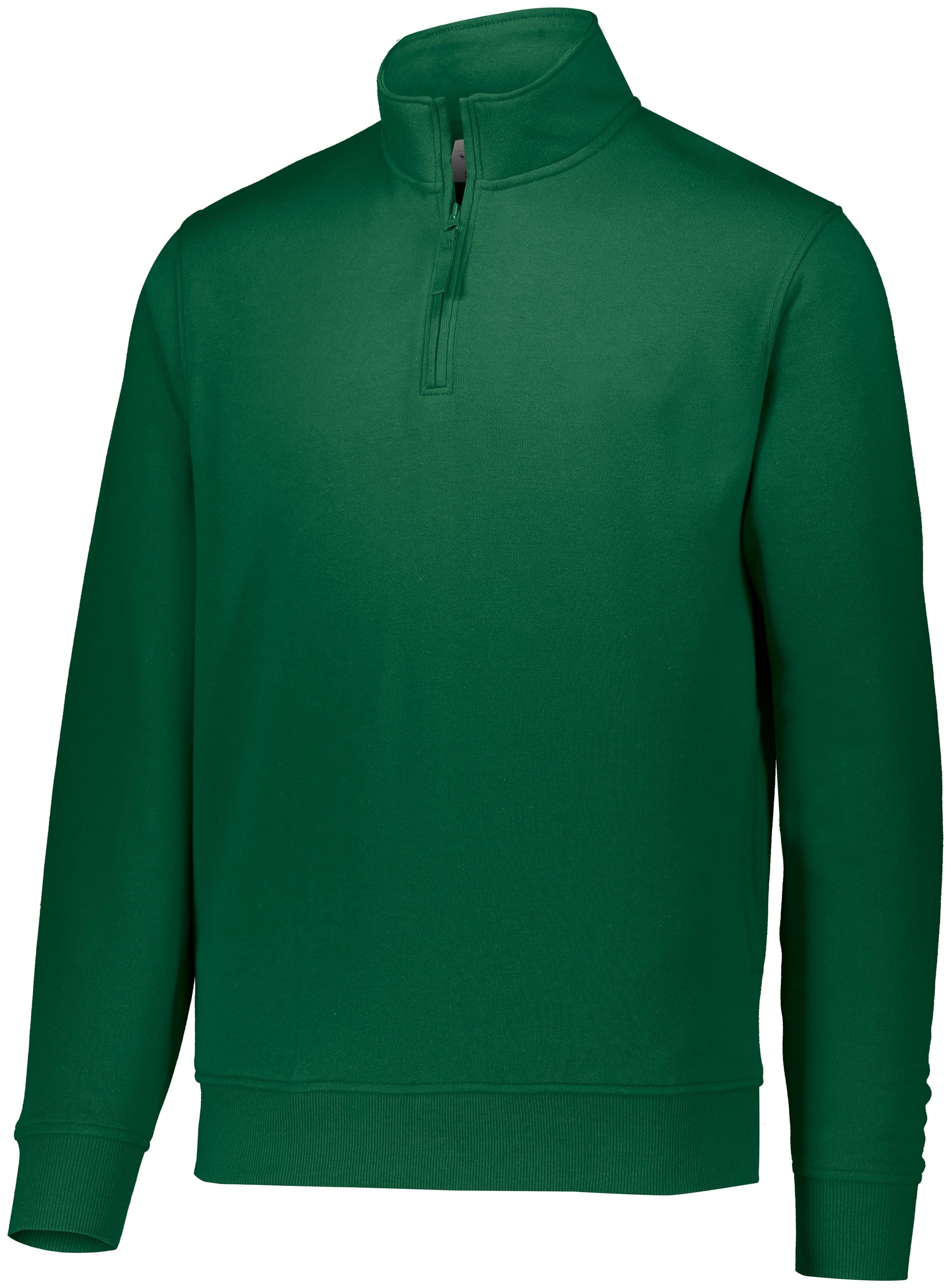 Augusta Sportswear 60/40 Fleece Pullover in Dark Green  -Part of the Adult, Adult-Pullover, Augusta-Products, Outerwear product lines at KanaleyCreations.com