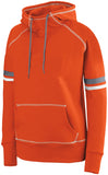 Augusta Sportswear Ladies Spry Hoodie in Orange/White/Graphite  -Part of the Ladies, Ladies-Hoodie, Hoodies, Augusta-Products product lines at KanaleyCreations.com