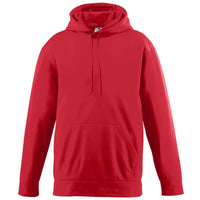 Augusta Sportswear Youth Wicking  Fleece Hoodie in Red  -Part of the Youth, Youth-Sweatshirt, Augusta-Products, Outerwear product lines at KanaleyCreations.com