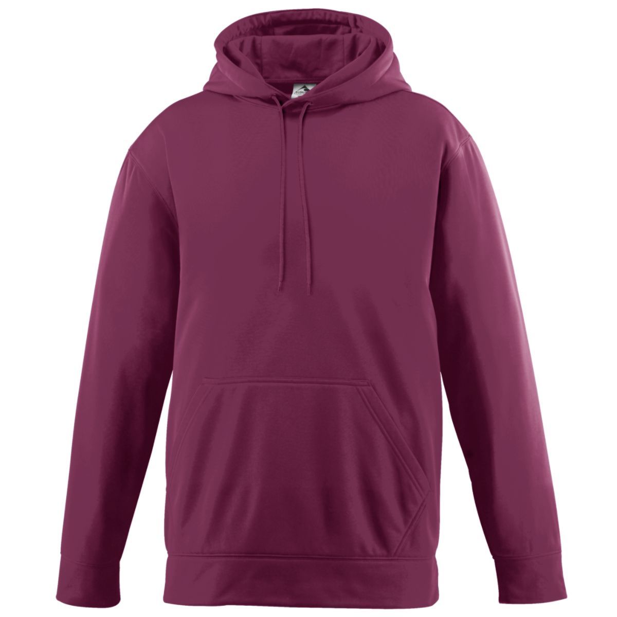 Augusta Sportswear Youth Wicking  Fleece Hoodie in Maroon  -Part of the Youth, Youth-Sweatshirt, Augusta-Products, Outerwear product lines at KanaleyCreations.com