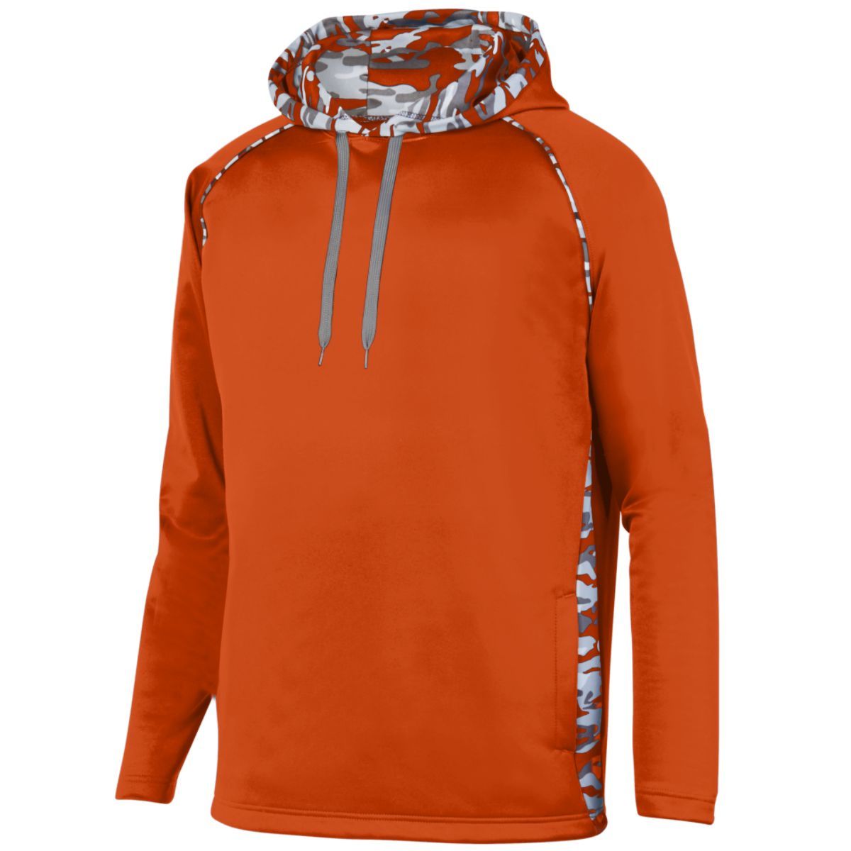 Augusta Sportswear Mod Camo Hoodie in Orange/Orange Mod  -Part of the Adult, Adult-Hoodie, Hoodies, Augusta-Products product lines at KanaleyCreations.com