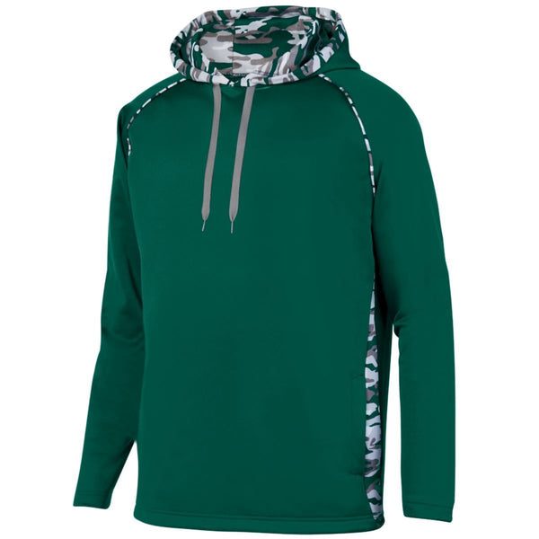 Augusta Sportswear Mod Camo Hoodie in Dark Green/Dark Green Mod  -Part of the Adult, Adult-Hoodie, Hoodies, Augusta-Products product lines at KanaleyCreations.com