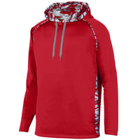 Augusta Sportswear Mod Camo Hoodie in Red/Red Mod  -Part of the Adult, Adult-Hoodie, Hoodies, Augusta-Products product lines at KanaleyCreations.com