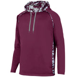 Augusta Sportswear Mod Camo Hoodie in Maroon/Maroon Mod  -Part of the Adult, Adult-Hoodie, Hoodies, Augusta-Products product lines at KanaleyCreations.com