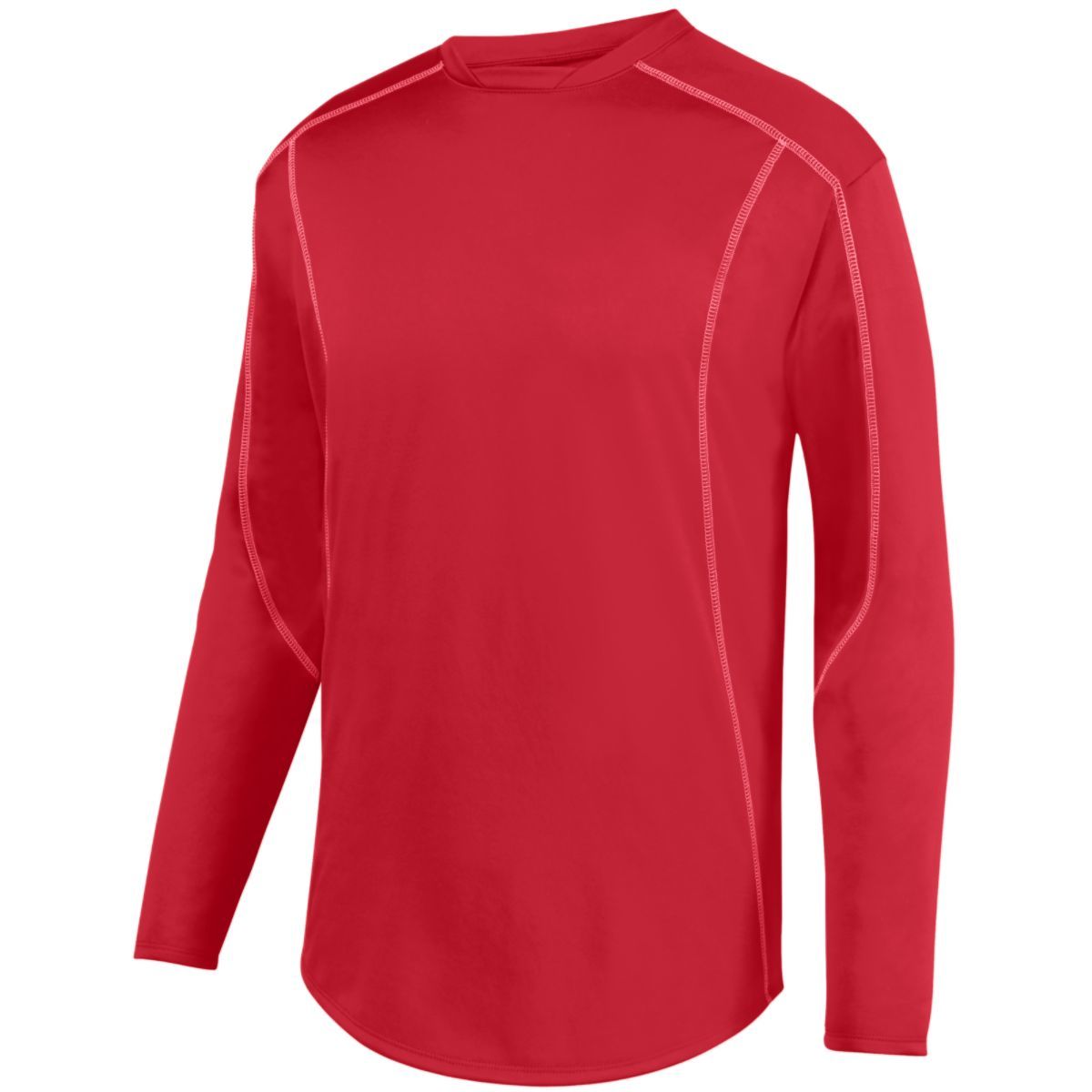 Augusta Sportswear Edge Pullover in Red/White  -Part of the Adult, Adult-Pullover, Augusta-Products, Outerwear product lines at KanaleyCreations.com