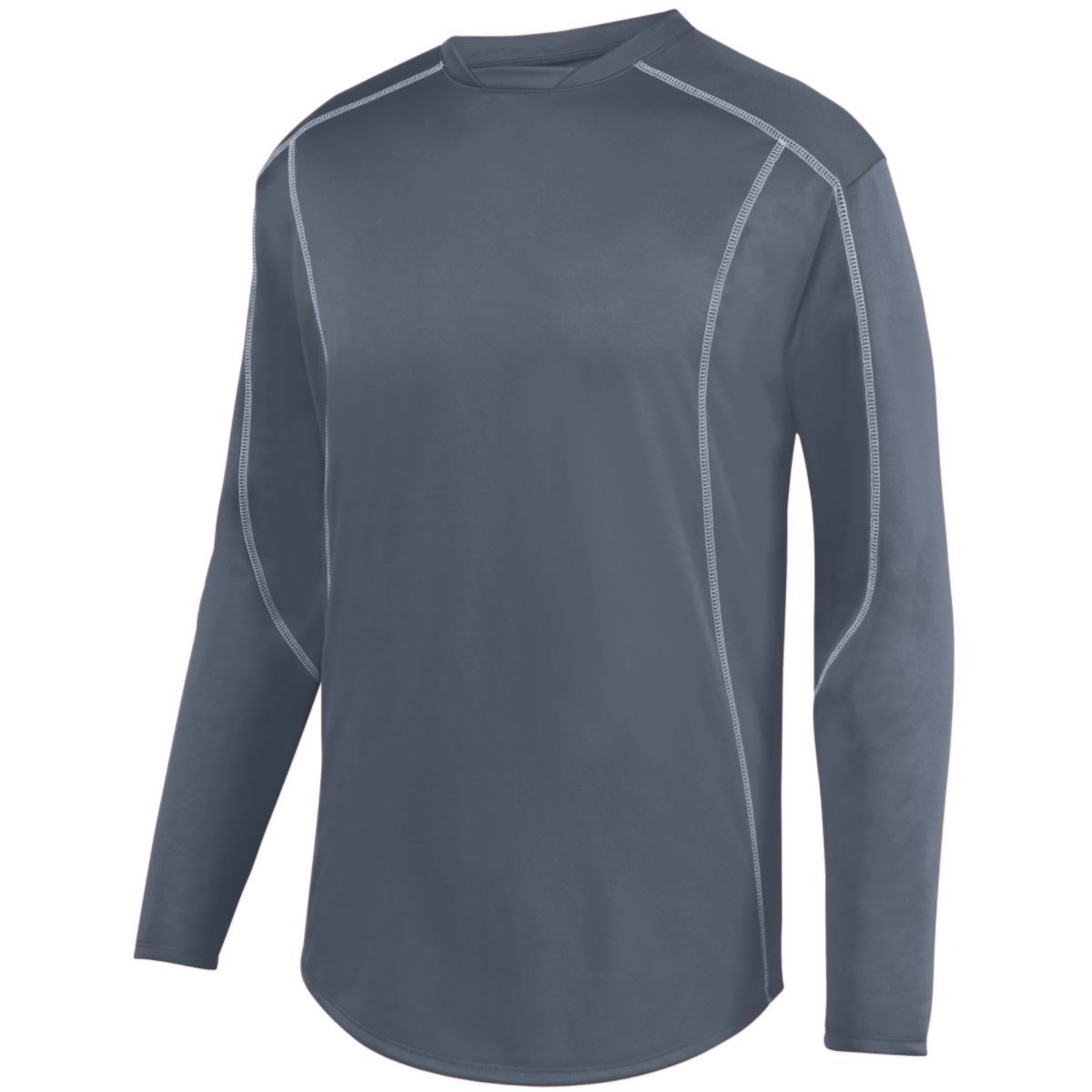 Augusta Sportswear Edge Pullover in Graphite/White  -Part of the Adult, Adult-Pullover, Augusta-Products, Outerwear product lines at KanaleyCreations.com