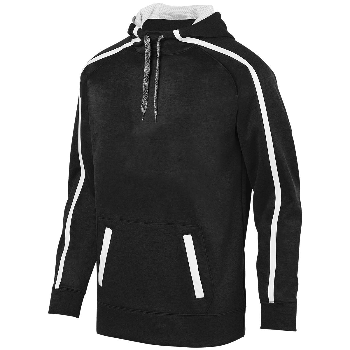 YOUTH STOKED TONAL HEATHER HOODIE from Augusta Sportswear