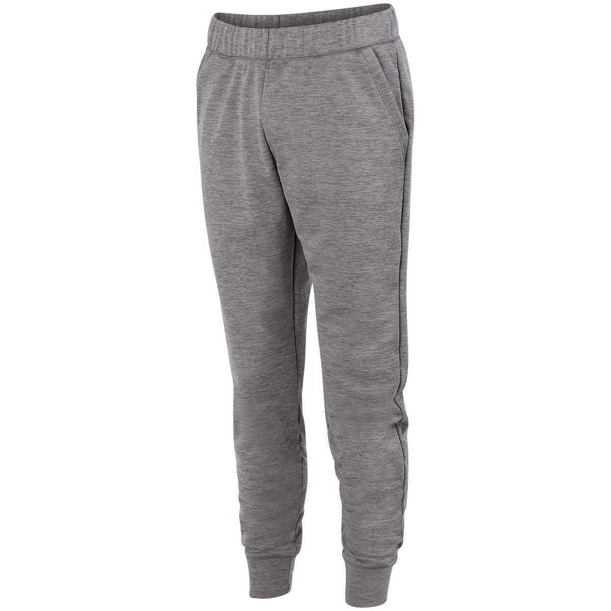 Augusta Sportswear Tonal Heather Fleece Jogger in Graphite  -Part of the Adult, Augusta-Products, Tonal-Fleece-Collection product lines at KanaleyCreations.com