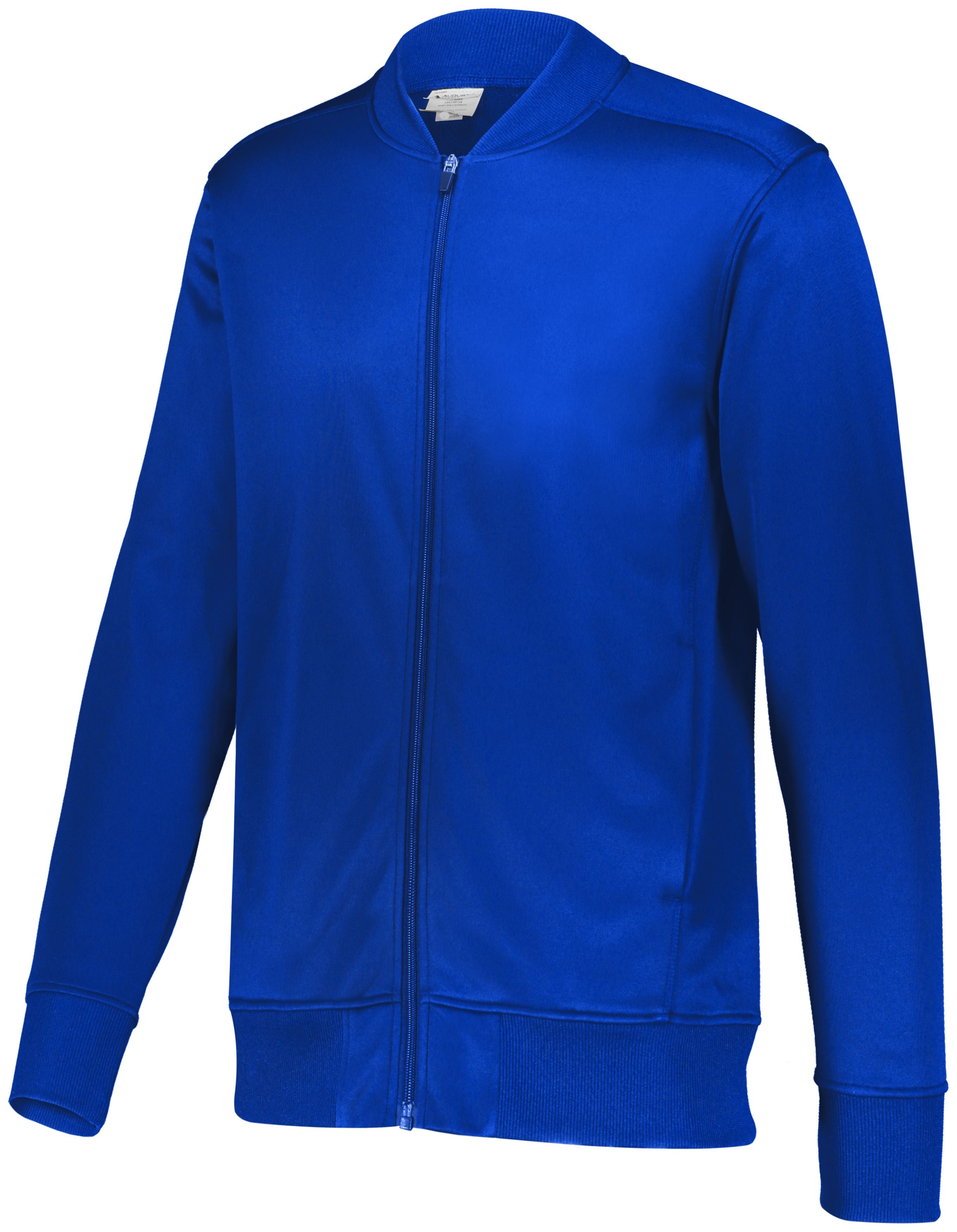 Augusta Sportswear Trainer Jacket in Royal  -Part of the Adult, Adult-Jacket, Augusta-Products, Outerwear product lines at KanaleyCreations.com