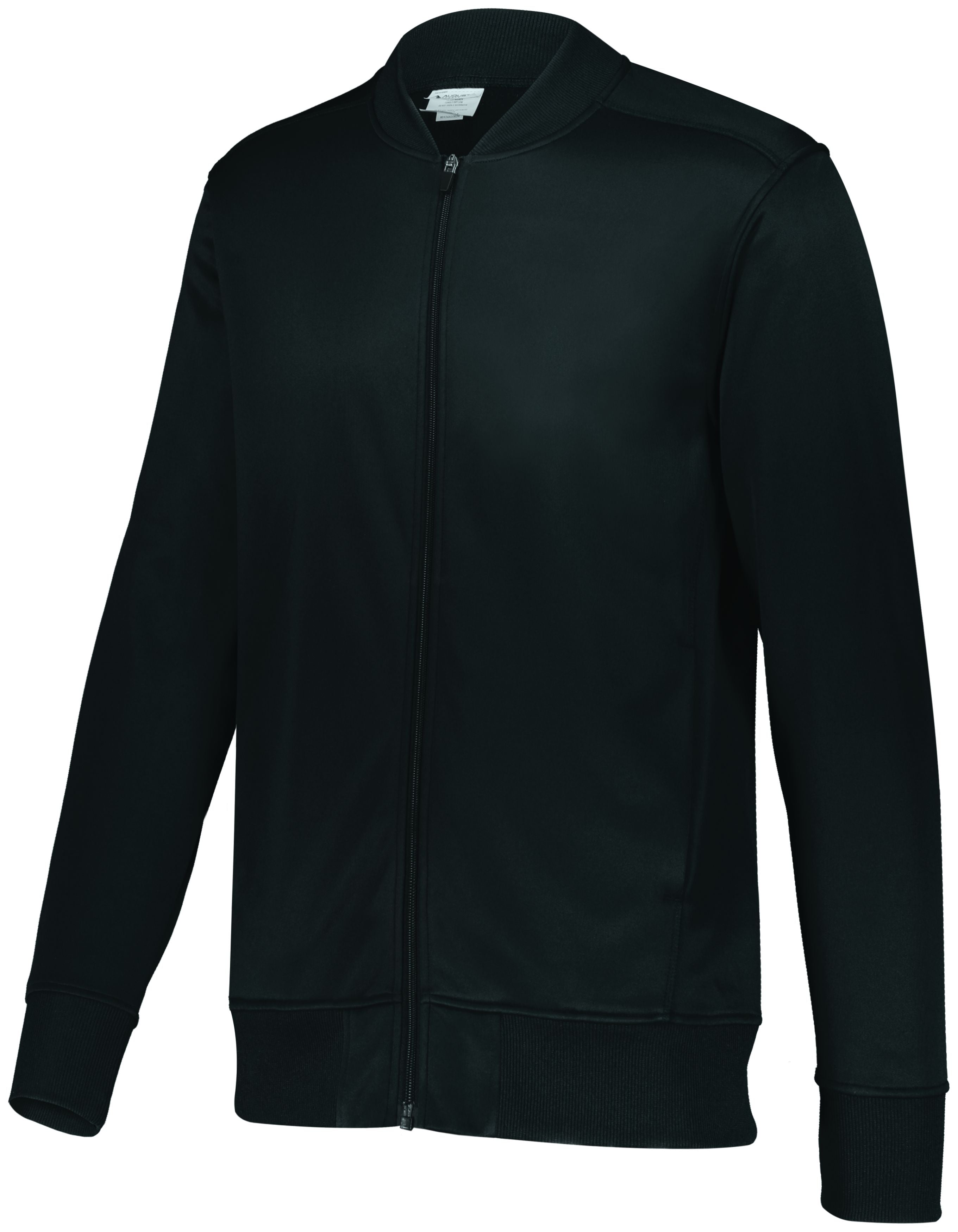 Augusta Sportswear Trainer Jacket in Black  -Part of the Adult, Adult-Jacket, Augusta-Products, Outerwear product lines at KanaleyCreations.com
