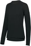 Augusta Sportswear Ladies Zoe Tonal Heather Pullover in Black  -Part of the Ladies, Ladies-Pullover, Augusta-Products, Outerwear, Tonal-Fleece-Collection product lines at KanaleyCreations.com