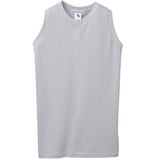 Augusta Sportswear Girls Sleeveless V-Neck Poly/Cotton Jersey