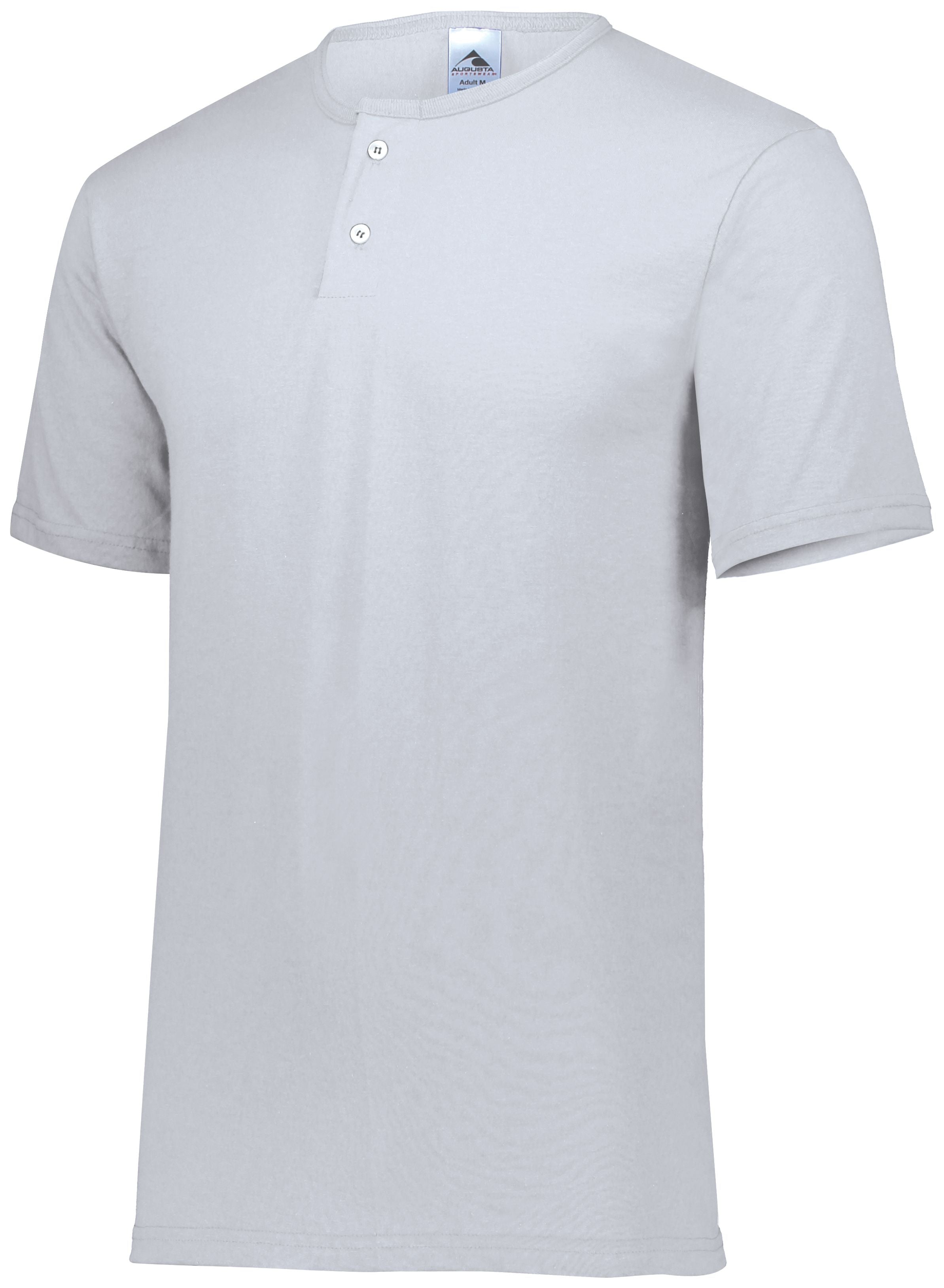 Augusta Sportswear Two-Button Baseball Jersey