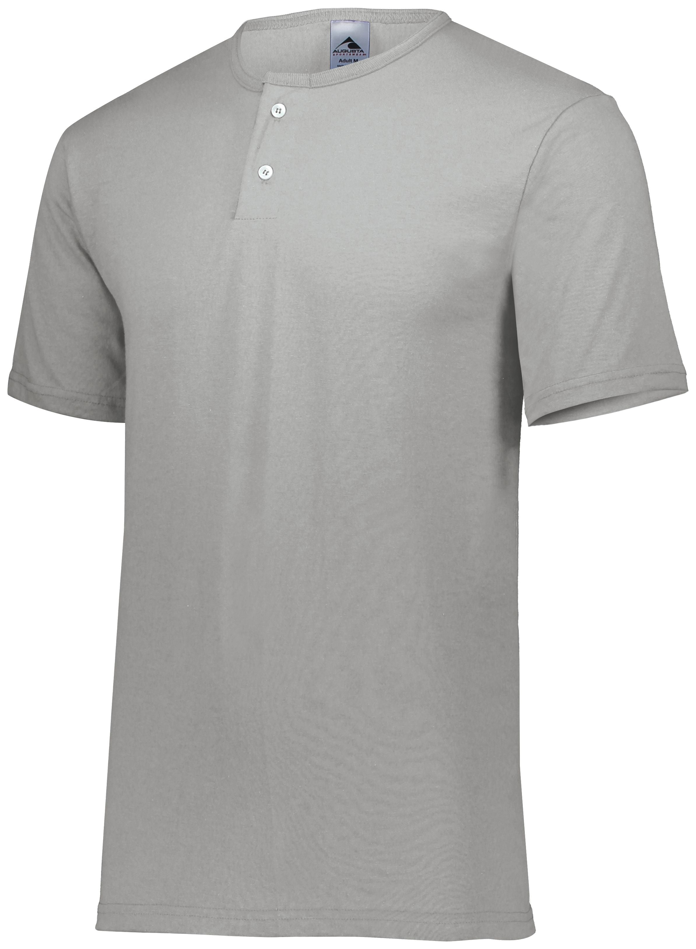 Augusta Sportswear Two-Button Baseball Jersey