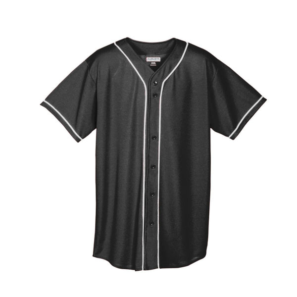 YOUTH WICKING MESH BUTTON FRONT JERSEY from Augusta Sportswear