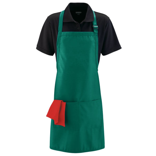 FULL WIDTH APRON WITH POCKETS from Augusta Sportswear