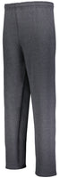 Russell Athletic Dri-Power  Open Bottom Pocket Sweatpant in Black Heather  -Part of the Adult, Adult-Pants, Pants, Russell-Athletic-Products product lines at KanaleyCreations.com