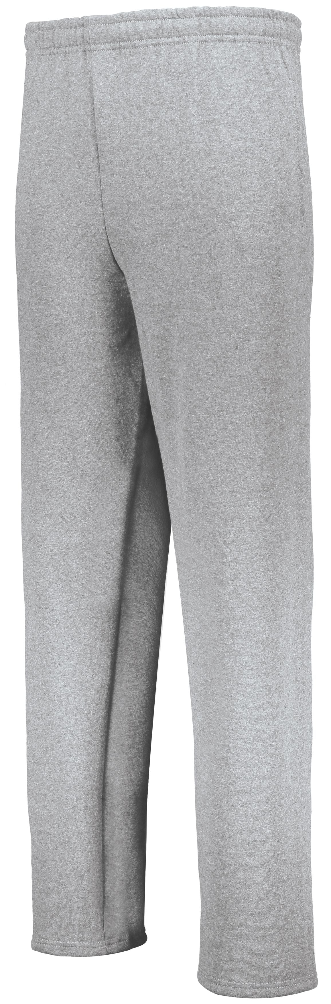 Russell Athletic Youth Dri-Power Open Bottom Pocket Sweatpant in Oxford  -Part of the Youth, Youth-Pants, Pants, Russell-Athletic-Products product lines at KanaleyCreations.com
