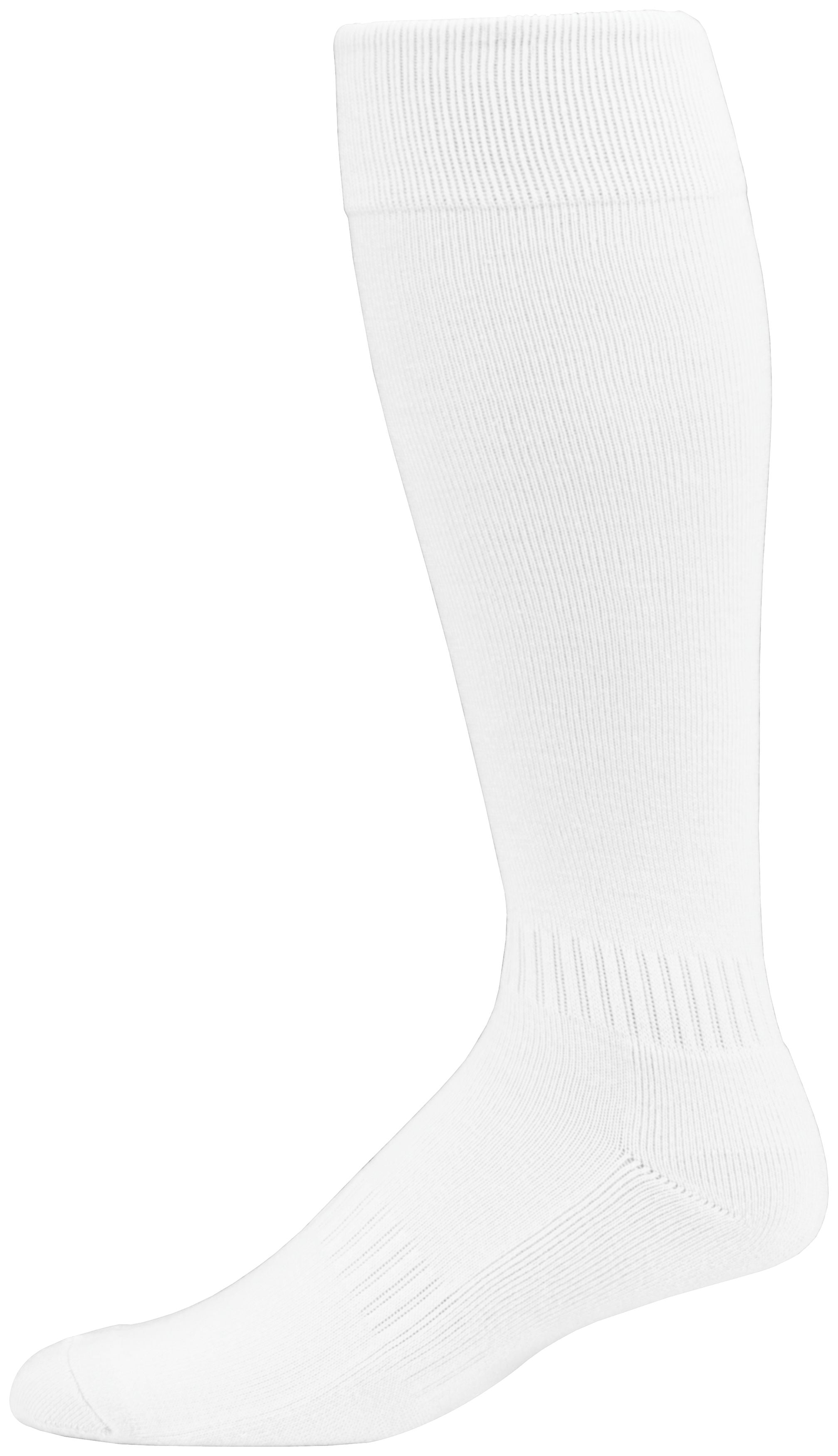 Augusta Sportswear Elite Multi-Sport Sock in White  -Part of the Accessories, Augusta-Products, Accessories-Socks product lines at KanaleyCreations.com