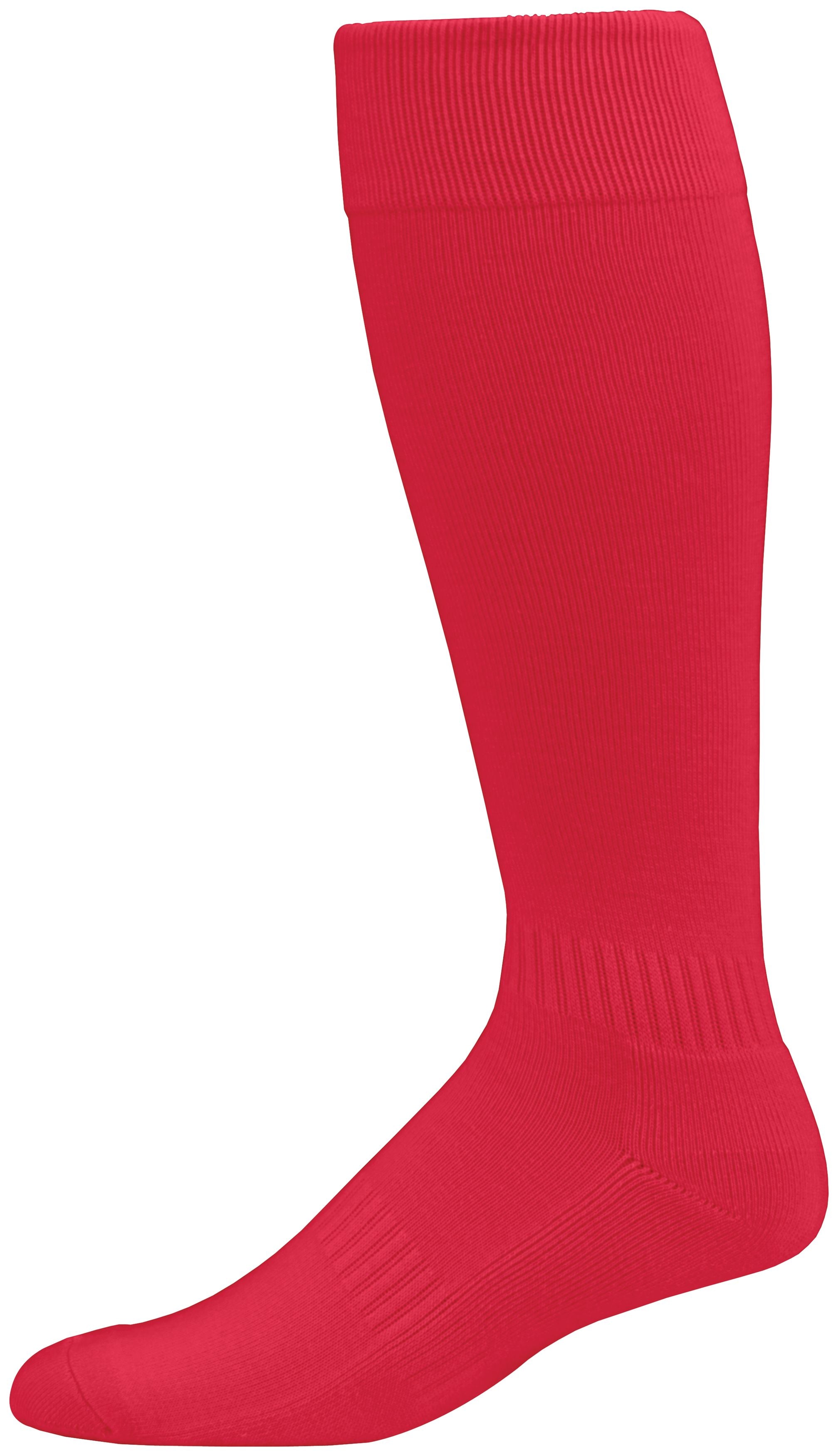 Augusta Sportswear Elite Multi-Sport Sock in Red  -Part of the Accessories, Augusta-Products, Accessories-Socks product lines at KanaleyCreations.com