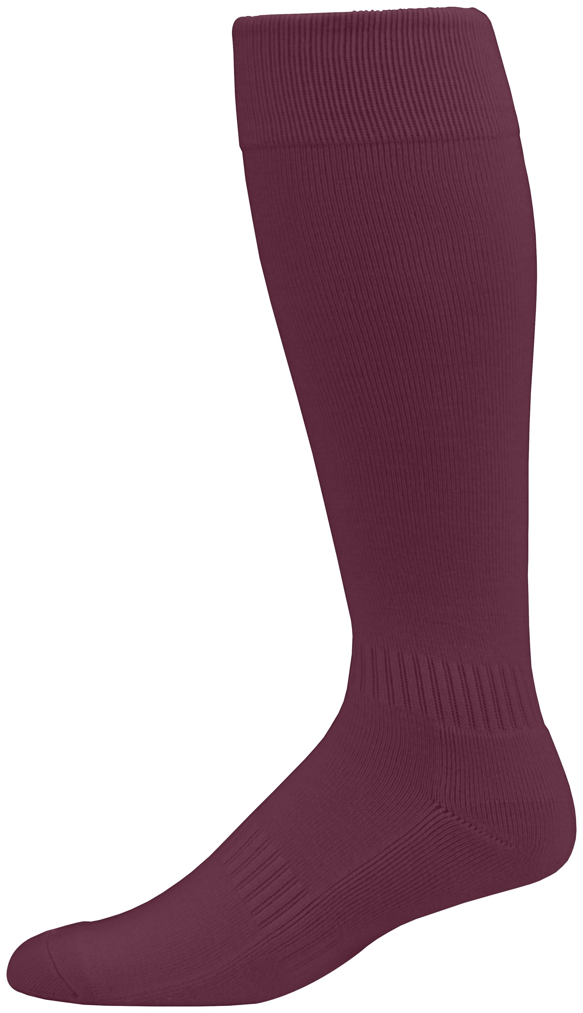Augusta Sportswear Elite Multi-Sport Sock in Maroon  -Part of the Accessories, Augusta-Products, Accessories-Socks product lines at KanaleyCreations.com