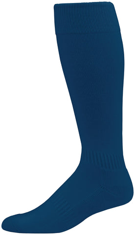Augusta Sportswear Elite Multi-Sport Sock in Navy  -Part of the Accessories, Augusta-Products, Accessories-Socks product lines at KanaleyCreations.com