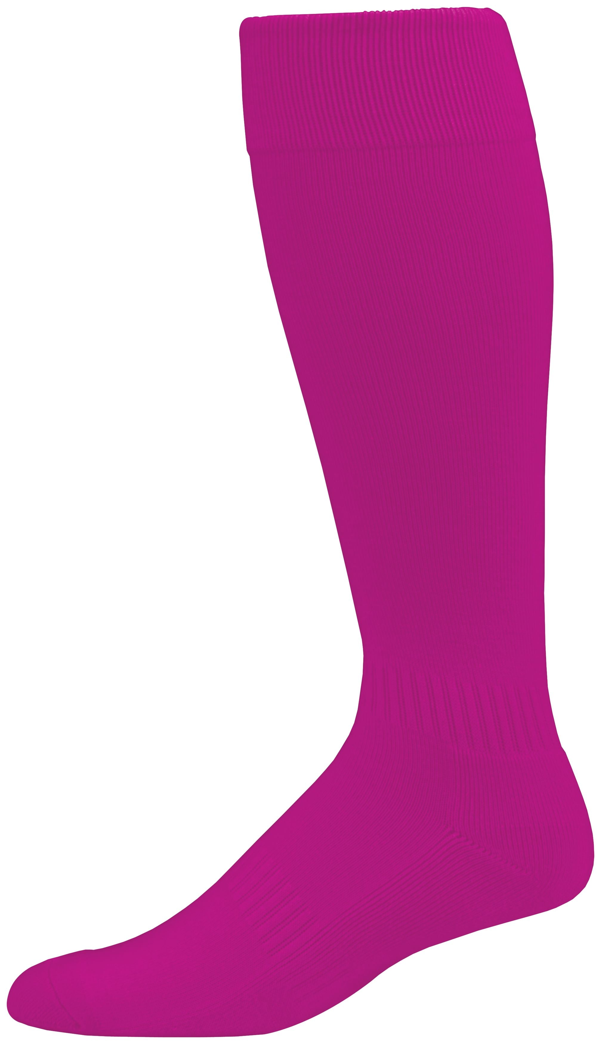 Augusta Sportswear Elite Multi-Sport Sock in Power Pink  -Part of the Accessories, Augusta-Products, Accessories-Socks product lines at KanaleyCreations.com
